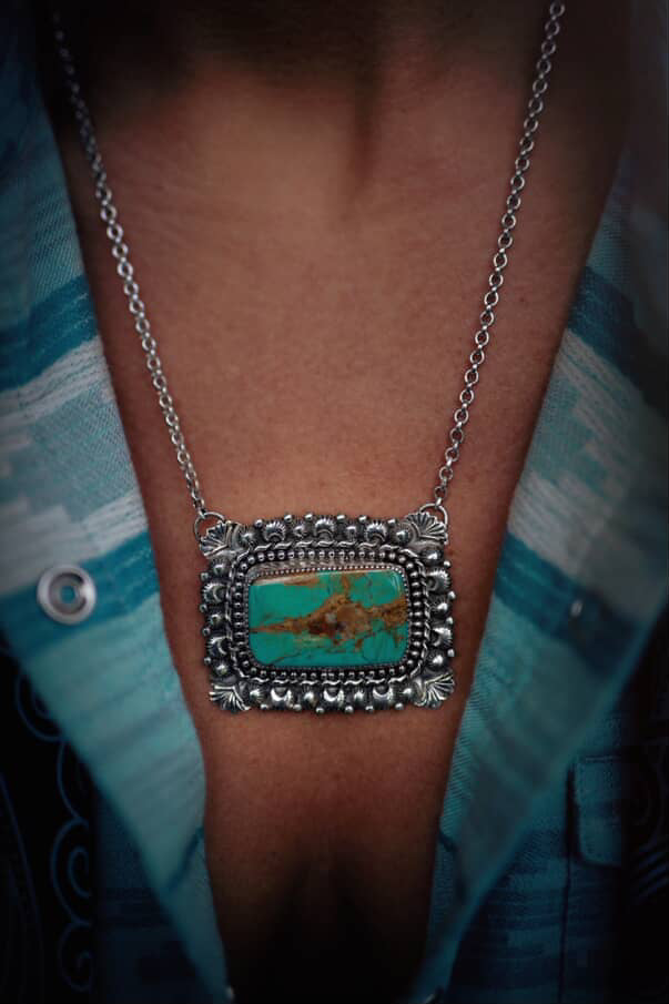 #8 turquoise necklace