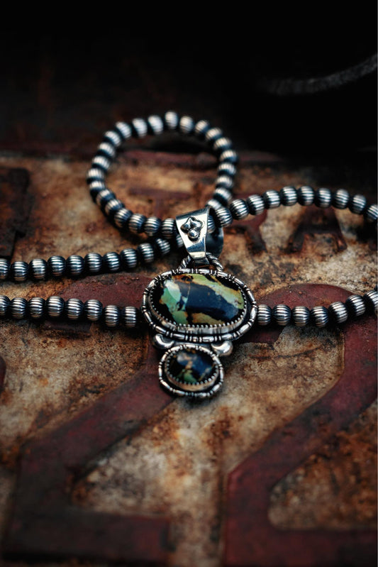 Blackjack Turquoise Pendant